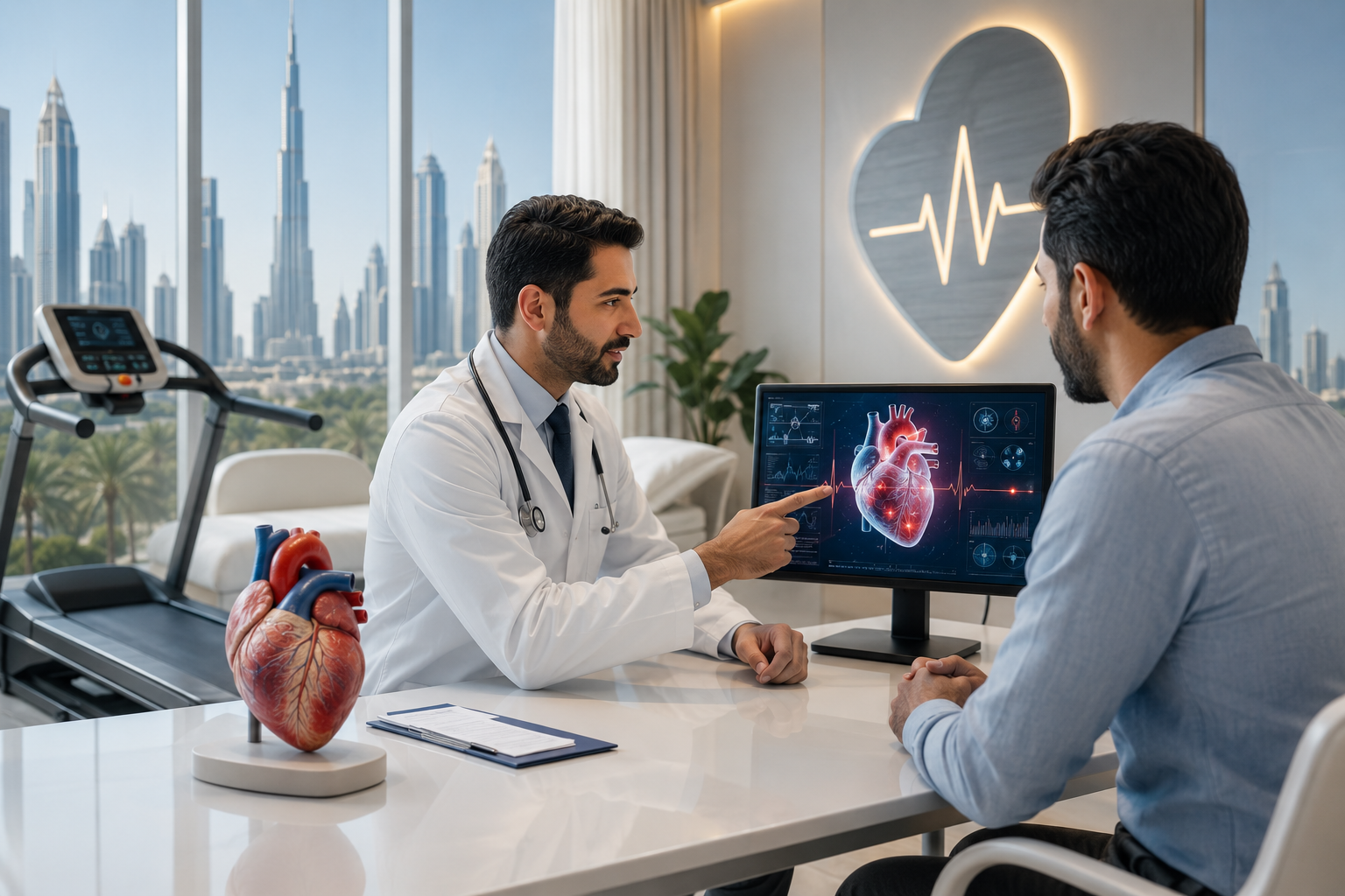 Heart clinic in Dubai: early heart screenings that can make a difference.